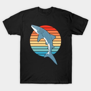 Whale Sharks Vintage Sunset T-Shirt